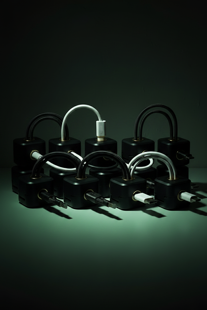 12 clips noir