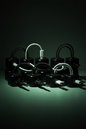 12 clips noir
