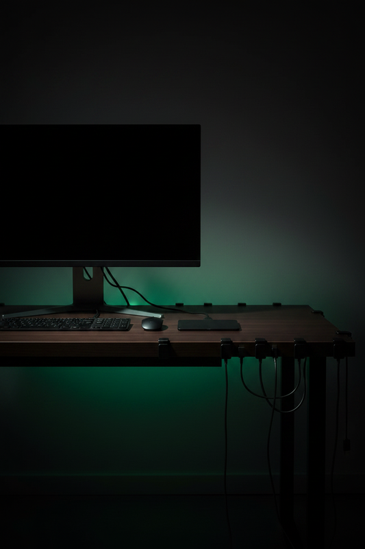 CLIPMAG — Bureau sans câbles qui traînent