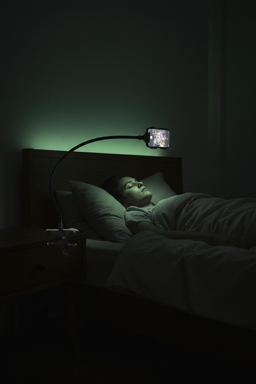 FLEXHOLD — Au lit, angle parfait