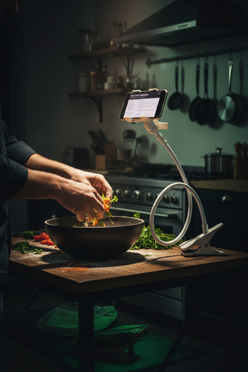 FLEXHOLD Blanc — Lifestyle usage